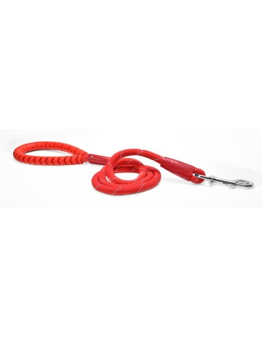 Rope dog leash with rubber handle - Record