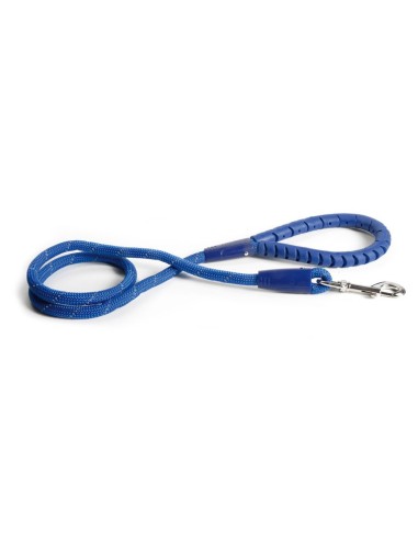 Rope dog leash with rubber handle - Record