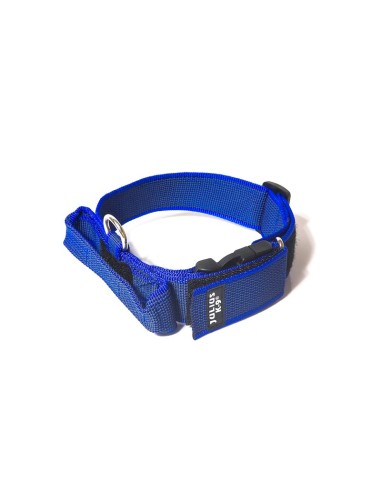 Dog Collar with handle Color & Gray - Julius K9