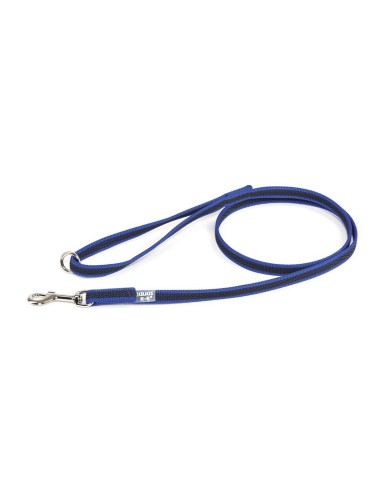 Dog leash with handle and "O" ring Color & Gray Super-Grip - Julius K9