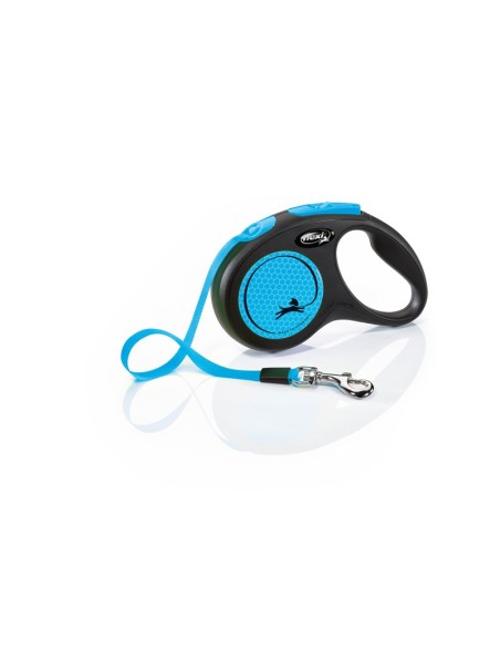 Guinzaglio avvolgibile a fettuccia New Neon - Flexi