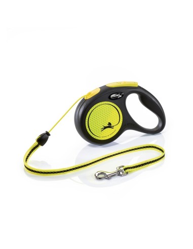 New Neon retractable cord leash - Flexi