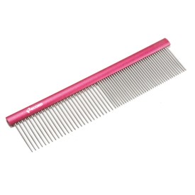 Stainless steel comb with conical teeth - Record