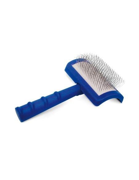 "Tuffer than tangle" slicker brush with long pins - Show Tech