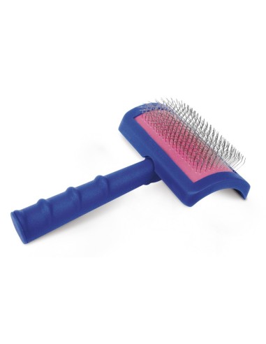 "Tuffer than tangle" slicker brush with small pins - Show Tech