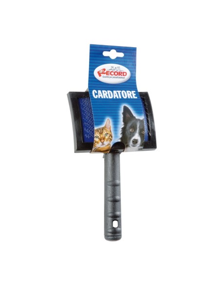 Curved slicker brush - Record