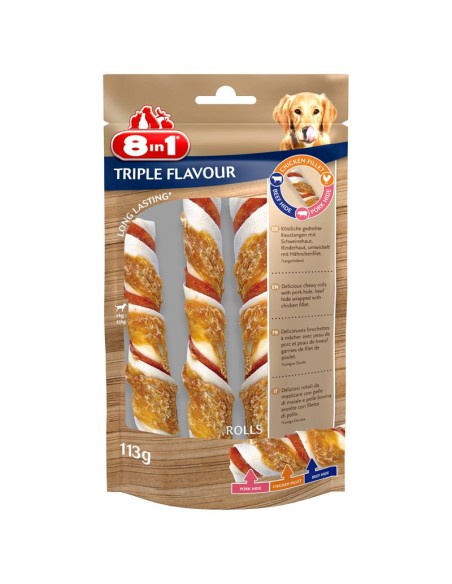 Dog snack 8in1 Triple Flavour - 8in1