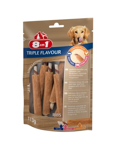 Snack per cani 8in1 Triple Flavour - 8in1