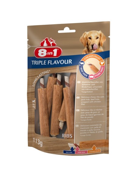 Snack per cani 8in1 Triple Flavour - 8in1