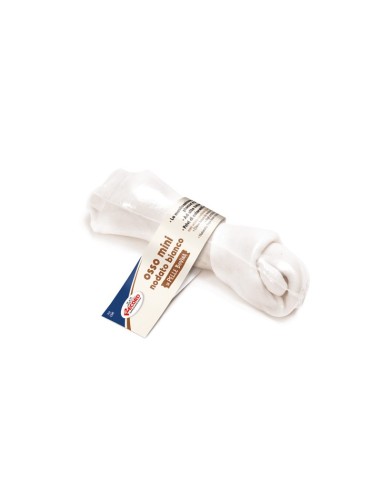 Knotted heat-shrink dog bone white - Record