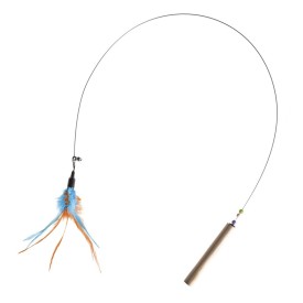Cat teaser pole with feathers 6 pcs/pack - Cat&Rina