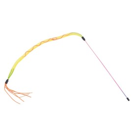 Cat teaser with elastic net, fringes and bell - Record