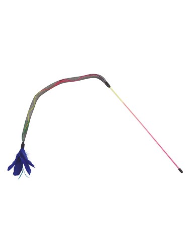 Stuzzicagatto rete elastica, piume e sonaglio - Record