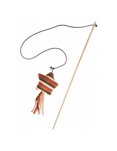 Cat teaser with yarn toy 6 pcs/pack - Record