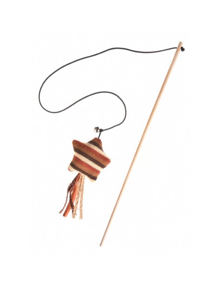 Cat teaser with yarn toy 6 pcs/pack - Record