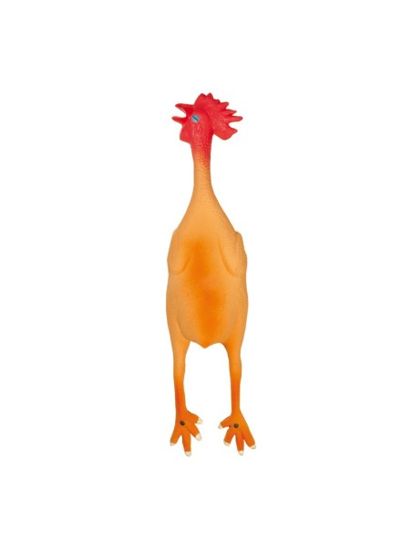 Dog latex toy with squeaker Chicken - Record