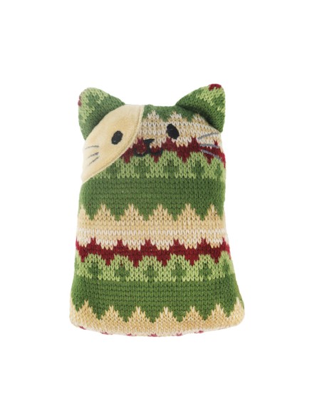 Knitted dog toy with squeaker - Record