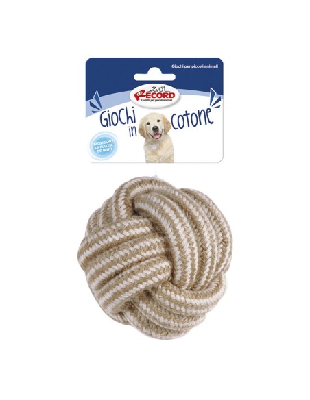 Gioco per cani in cotone linea Natural Cotton - Record