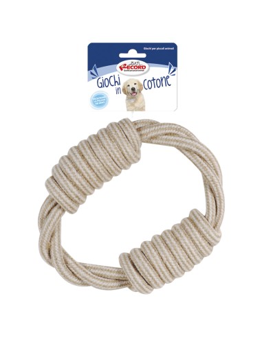 Dog toy made of cotton line Natural Cotton - Record