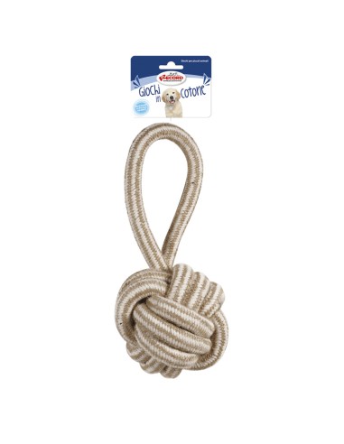 Gioco per cani in cotone linea Natural Cotton - Record