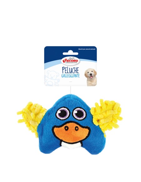 Floating dog toys with squeaker Funny Face - Record