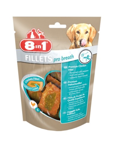 Functional Snack 8in1 Fillets with chicken 8 pcs/conf. - 8in1
