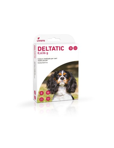 Collare antiparassitario cani Deltatic 2 pcs/conf. - Deltatic