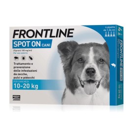 Frontline antiparasitic spot-on dogs 4 vials - Frontline