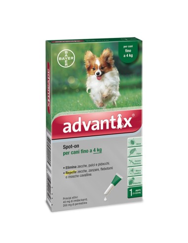 Advantix antiparasitic spot-on dogs single vial - Advantix