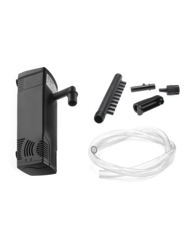 Adjustable aquarium filter pump with accessories - Acquafriend