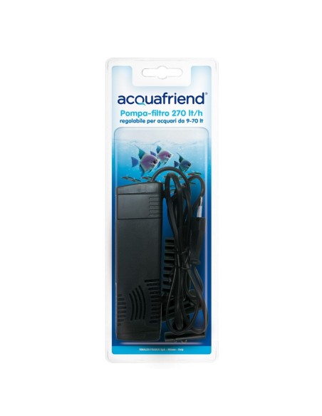 Adjustable aquarium filter pump with accessories - Acquafriend