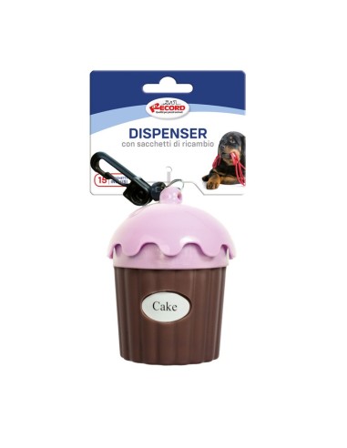 Cake waste bag dispenser - Record