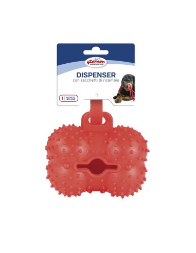 Bone rubber waste bag dispenser - Record