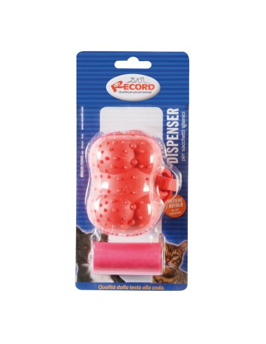 Bone rubber waste bag dispenser - Record