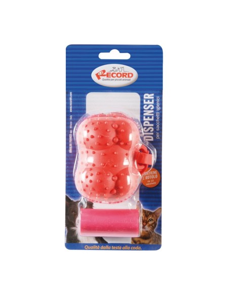 Bone rubber waste bag dispenser - Record