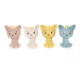 Latex dog toy with squeaker Kitty Display 24 pcs - Record