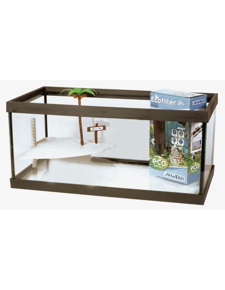 Tartarughiera in vetro Eco 40 13 litri - Acquafriend