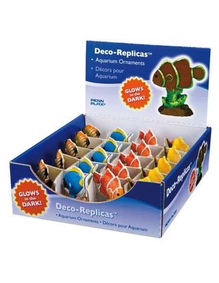 Decorazione acquario pesce fosforescente conf. 20 pcs - Acquafriend