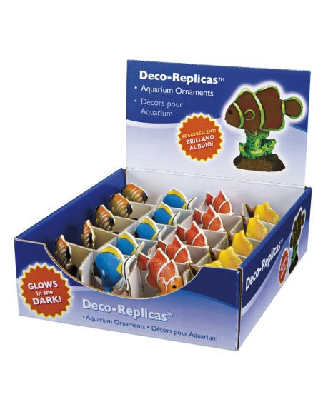 Decorazione acquario pesce fosforescente conf. 20 pcs - Acquafriend