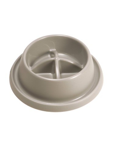 Ciotola anti-ingozzamento per cani voraci con gommini antiscivolo sul fondo, Colori assortiti - Record