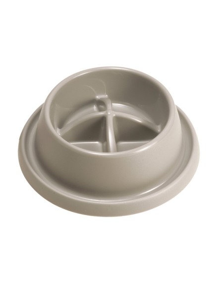 Ciotola anti-ingozzamento per cani voraci con gommini antiscivolo sul fondo, Colori assortiti - Record