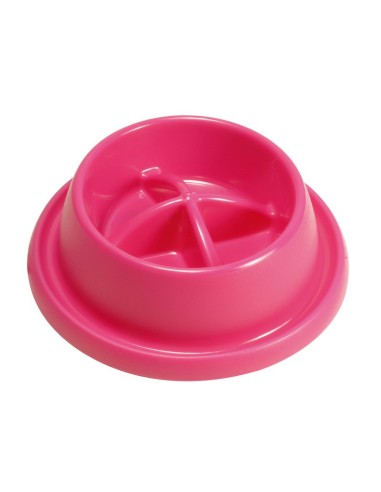 Ciotola anti-ingozzamento per cani voraci con gommini antiscivolo sul fondo, Colori assortiti - Record