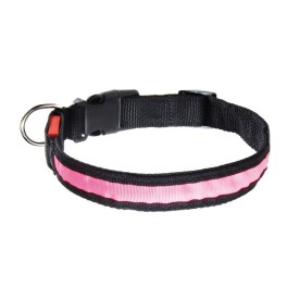 Led line nylon dog collar - Record