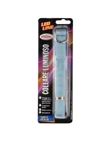 Collare per Cane Nylon linea Led - Record