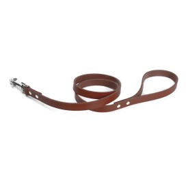 Unlined leather dog leash - Record