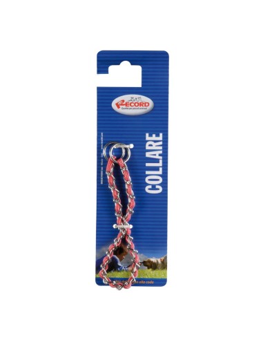 Choke dog collar with nylon insert - Record