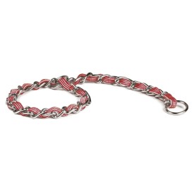 Choke dog collar with nylon insert - Record