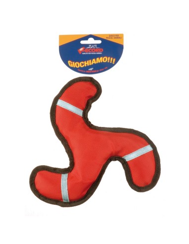 Floating toy for dogs with reinforced rim - Record