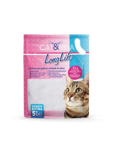 LongLife silica gel cat litter - Cat&Rina