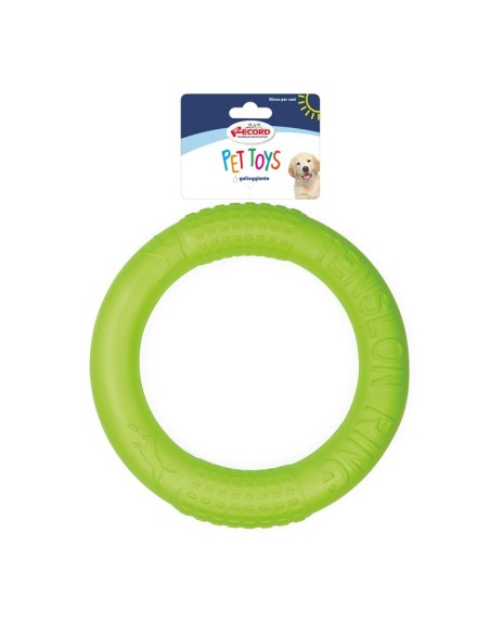 Floating dog ring toy - Record